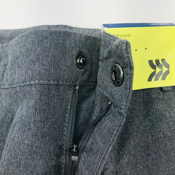 All In Motion Boys Size Large Adjustable Waist Moisture Wicking Golf Short New - Picture 7 of 14